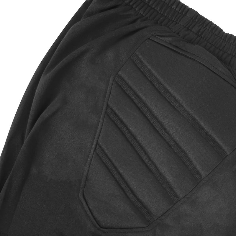 Linkidea Soccer Goalie Shorts, Padded Moisture Wicking Soccer Goalkeeper Shorts for Kids/Youth Use (Size S) Black, Small - Image 4